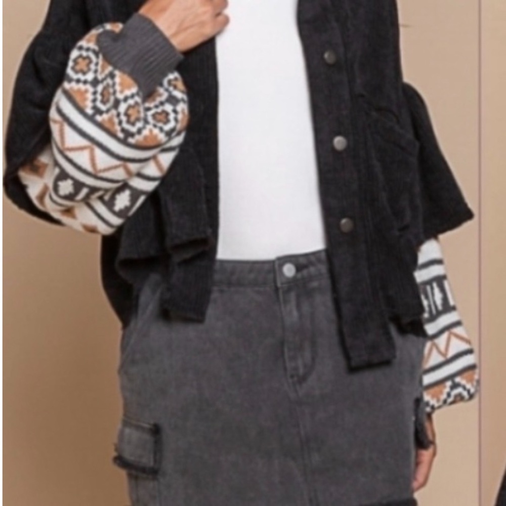 $40 start 286💜💜POL corduroy oversized jacket - Picture 3 of 6